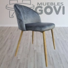 Comedor Bread wood Mesa Vidrio y  Sillas Bread
