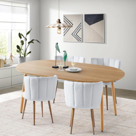 Mesa Extensible Wood  (100cm -180cm)