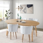 Mesa Extensible Wood  (100cm -180cm)