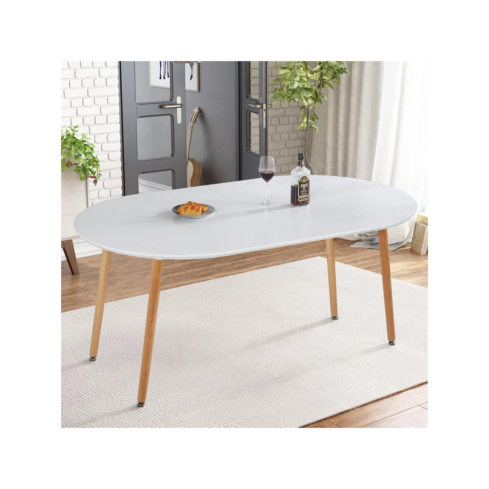 Mesa Extensible Blanca (100cm -180cm)