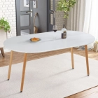 Mesa Extensible Blanca (100cm -180cm)