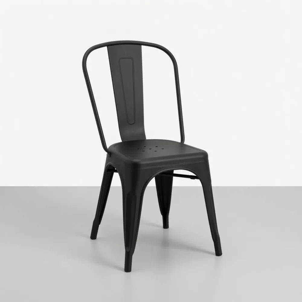 Silla Tolix Polipropileno Apilable Interior Exterior · Silla Tolix