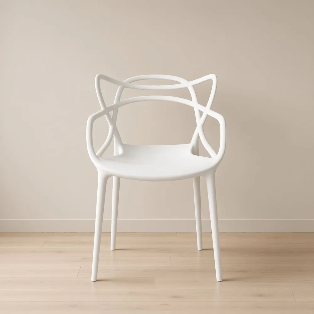 Silla Master Polipropileno Apilable Interior Exterior