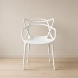 Silla Master Polipropileno Apilable Interior Exterior