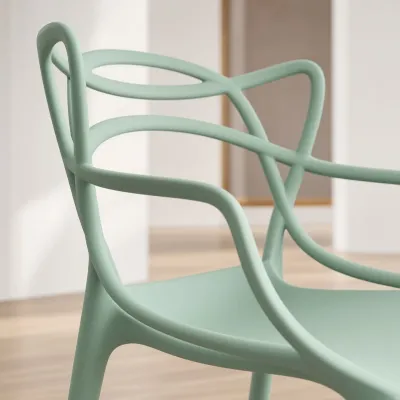 Silla Master Polipropileno Apilable Interior Exterior