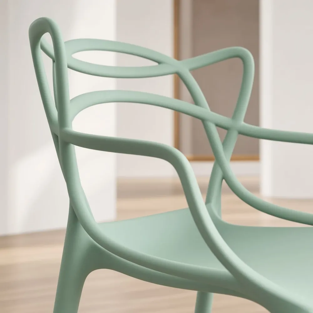 Silla Master Polipropileno Apilable Interior Exterior
