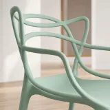 Silla Master Polipropileno Apilable Interior Exterior