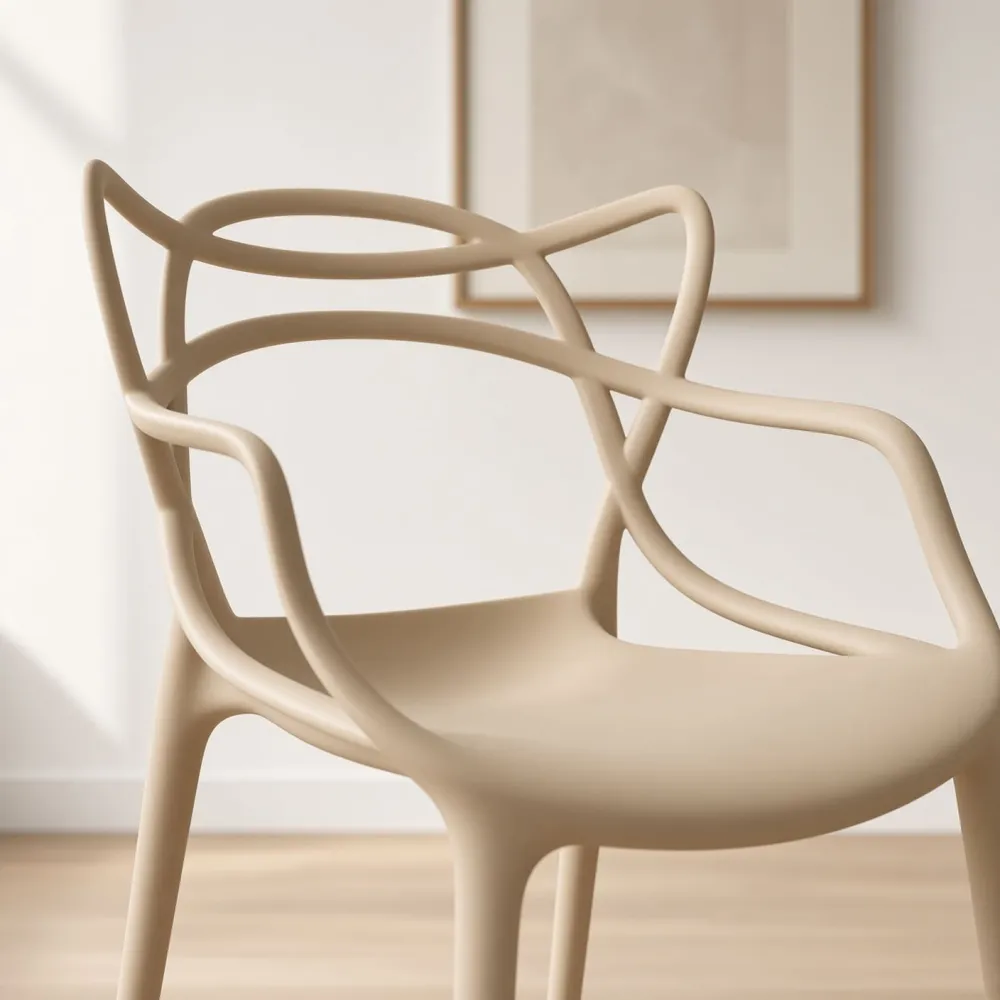 Silla Master Polipropileno Apilable Interior Exterior