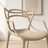 Silla Master Polipropileno Apilable Interior Exterior