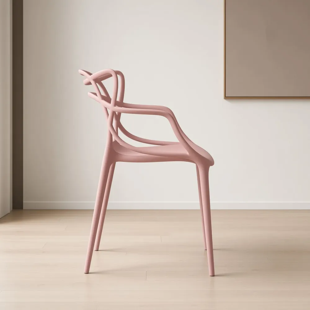 Silla Master Polipropileno Apilable Interior Exterior