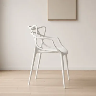 Silla Master Polipropileno Apilable Interior Exterior