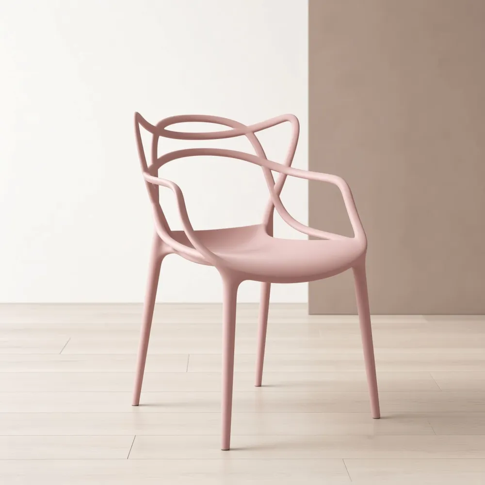 Silla Master Polipropileno Apilable Interior Exterior