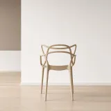 Silla Master Polipropileno Apilable Interior Exterior