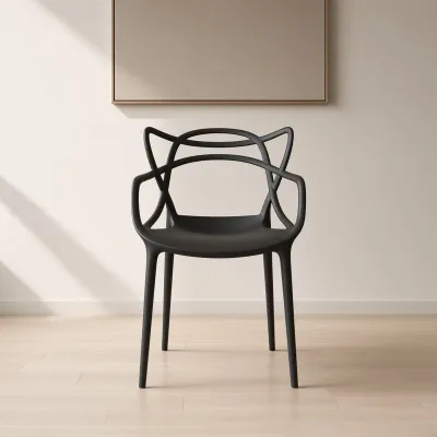 Silla Master Polipropileno Apilable Interior Exterior