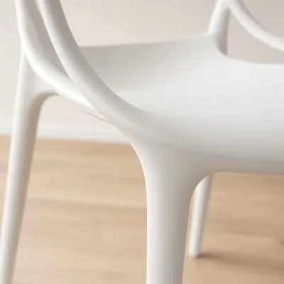 Silla Master Polipropileno Apilable Interior Exterior