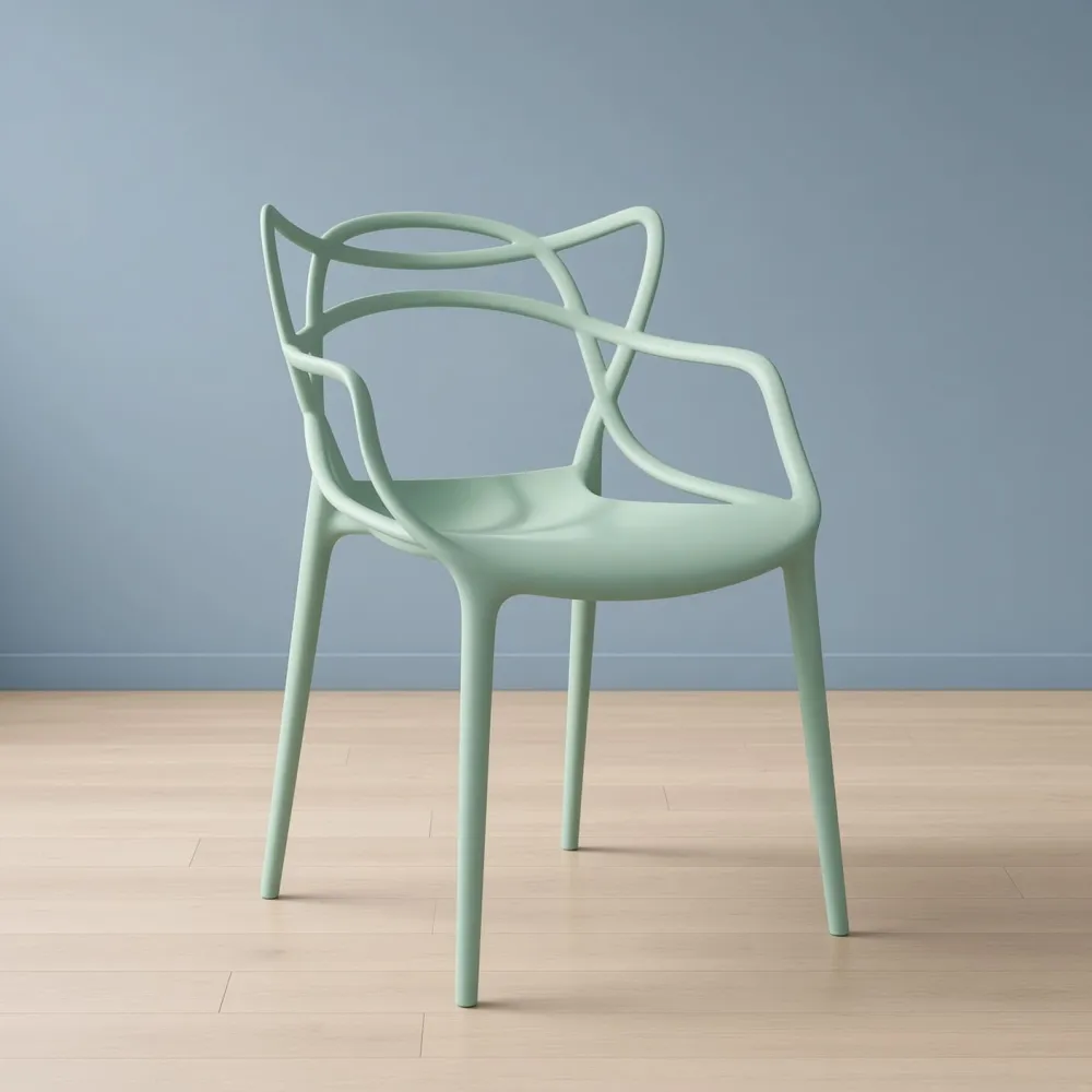 Silla Master Polipropileno Apilable Interior Exterior