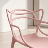 Silla Master Polipropileno Apilable Interior Exterior