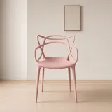 Silla Master Polipropileno Apilable Interior Exterior