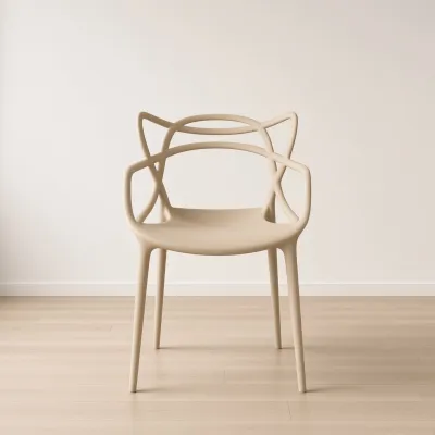 Silla Master Polipropileno Apilable Interior Exterior