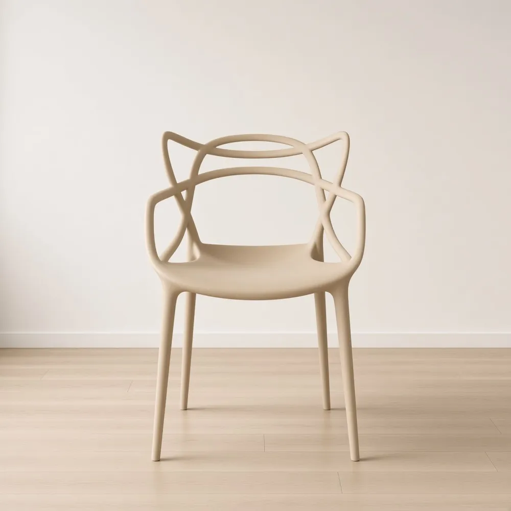 Silla Master Polipropileno Apilable Interior Exterior