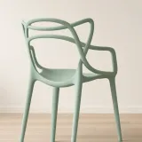 Silla Master Polipropileno Apilable Interior Exterior