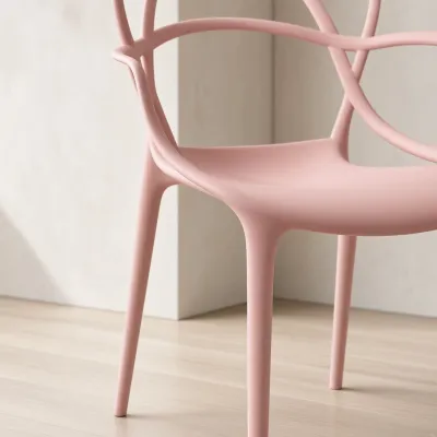 Silla Master Polipropileno Apilable Interior Exterior