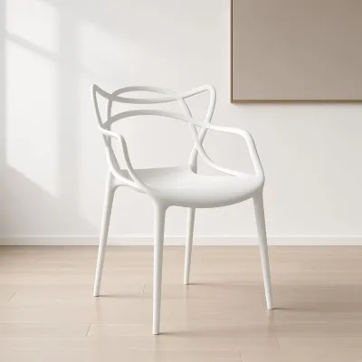Silla Master Polipropileno Apilable Interior Exterior