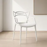 Silla Master Polipropileno Apilable Interior Exterior