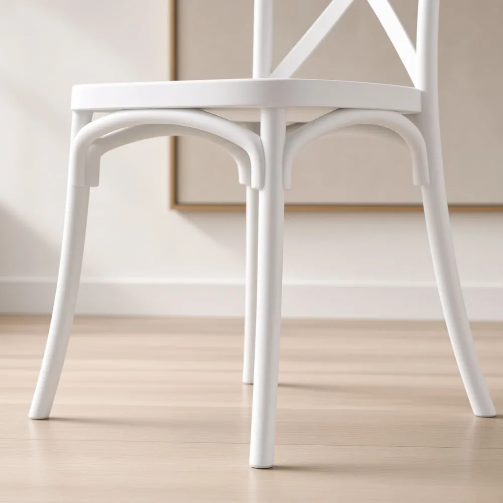 Silla Danubio (Crossback) Polipropileno Respaldo en X