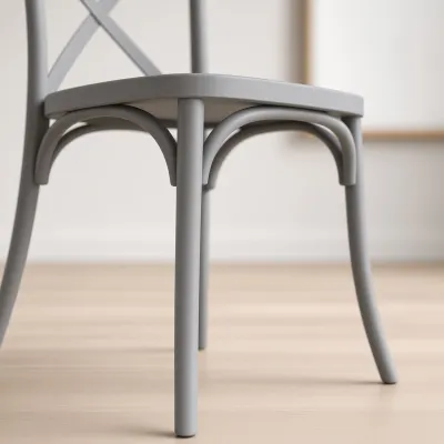 Silla Danubio (Crossback) Polipropileno Respaldo en X