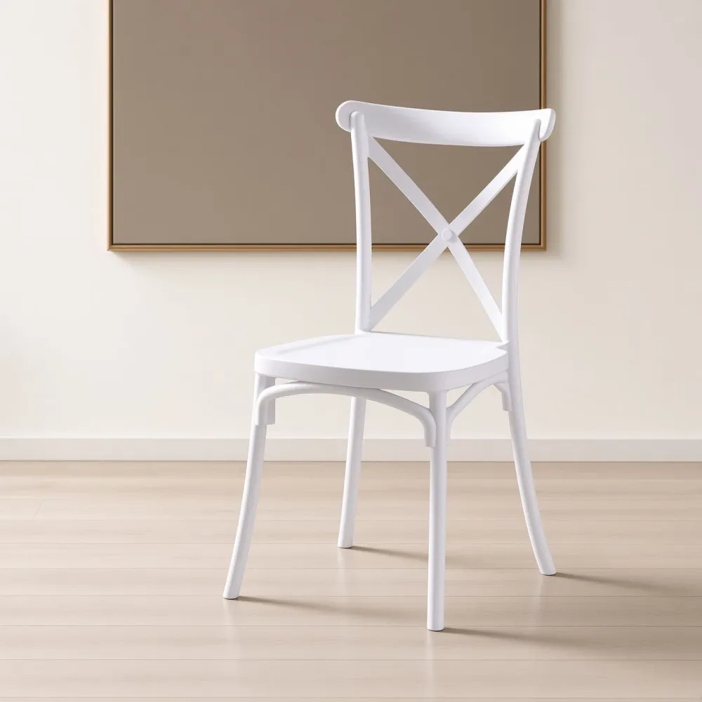 Silla Danubio (Crossback) Polipropileno Respaldo en X