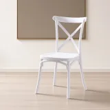Silla Danubio (Crossback) Polipropileno Respaldo en X