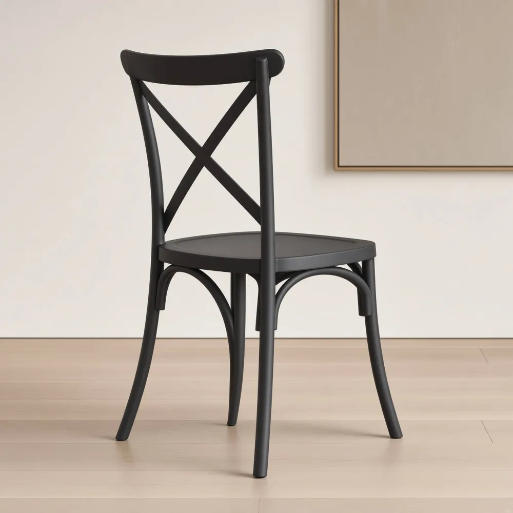 Silla Danubio (Crossback) Polipropileno Respaldo en X