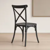 Silla Danubio (Crossback) Polipropileno Respaldo en X