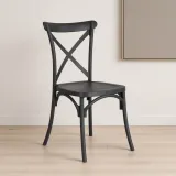 Silla Danubio (Crossback) Polipropileno Respaldo en X