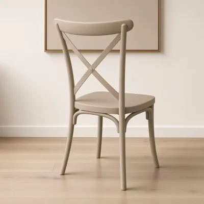 Silla Danubio (Crossback) Polipropileno Respaldo en X