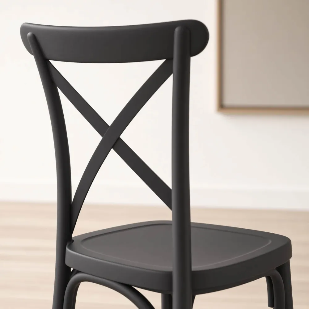 Silla Danubio (Crossback) Polipropileno Respaldo en X