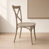 Silla Danubio (Crossback) Polipropileno Respaldo en X