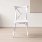 Silla Danubio (Crossback) Polipropileno Respaldo en X