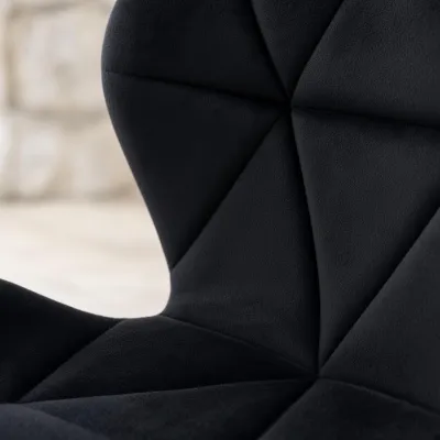 Silla Radar Velvet Mariposa Terciopelo Patas Madera Haya