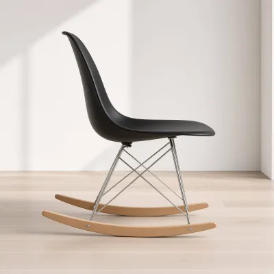Silla Mecedora Eames Lactancia Haya Alemana