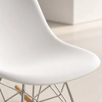 Silla Mecedora Eames Lactancia Haya Alemana
