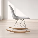 Silla Mecedora Eames Lactancia Haya Alemana