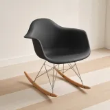 Silla Mecedora Eames con Brazos Lactancia Haya Alemana