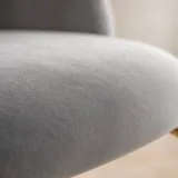 Silla Bread Terciopelo Velvet Patas Doradas