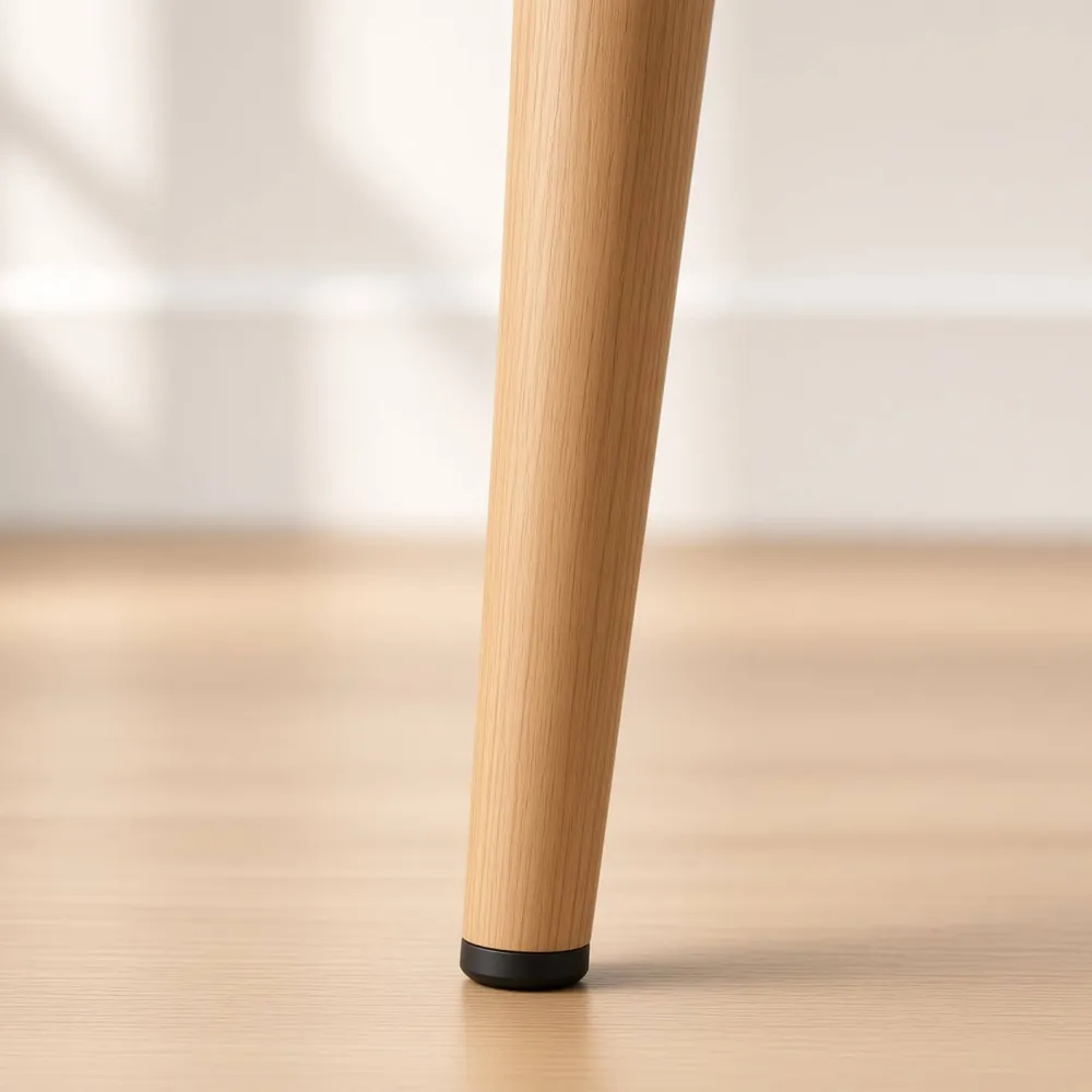Silla Bread Terciopelo Velvet Patas Efecto Madera