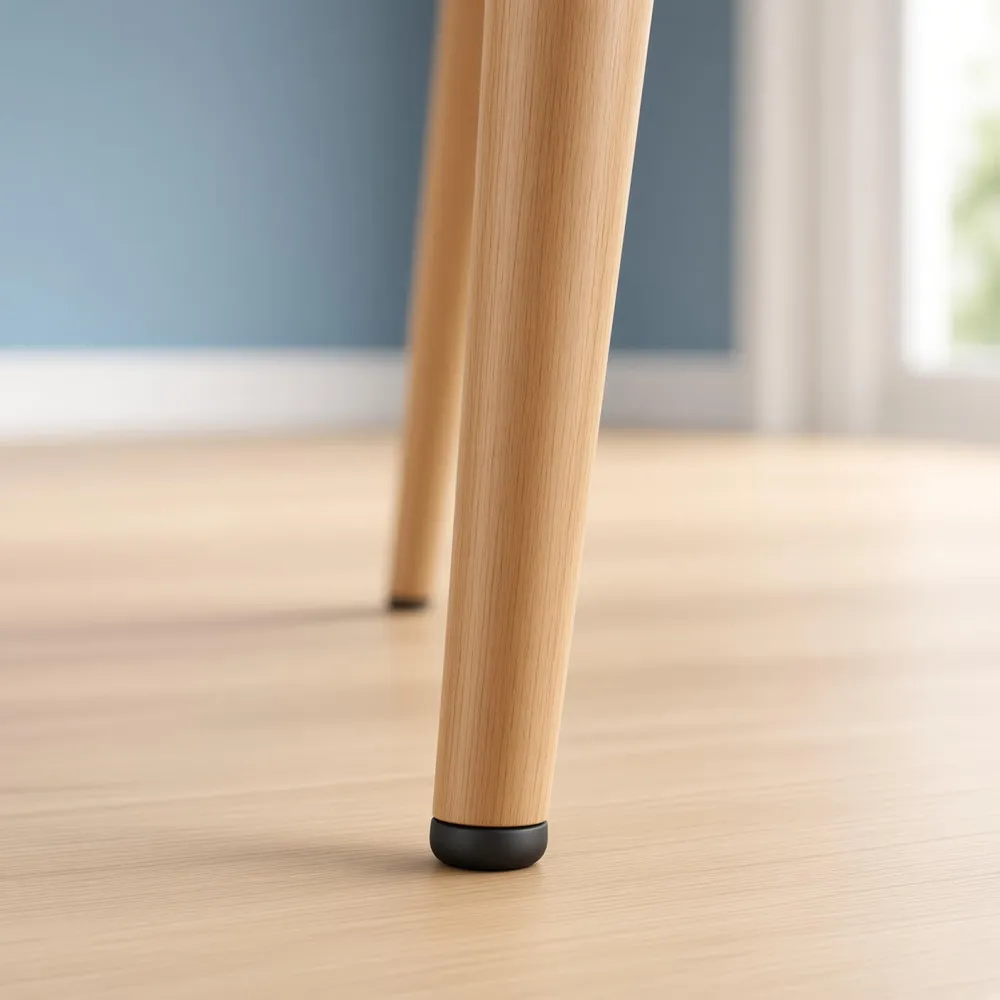Silla Bread Terciopelo Velvet Patas Efecto Madera