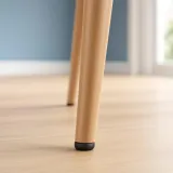 Silla Bread Terciopelo Velvet Patas Efecto Madera