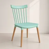 Silla Windsor Polipropileno Patas de Madera Haya Alemana