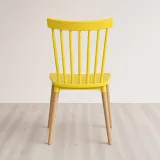 Silla Windsor Polipropileno Patas de Madera Haya Alemana